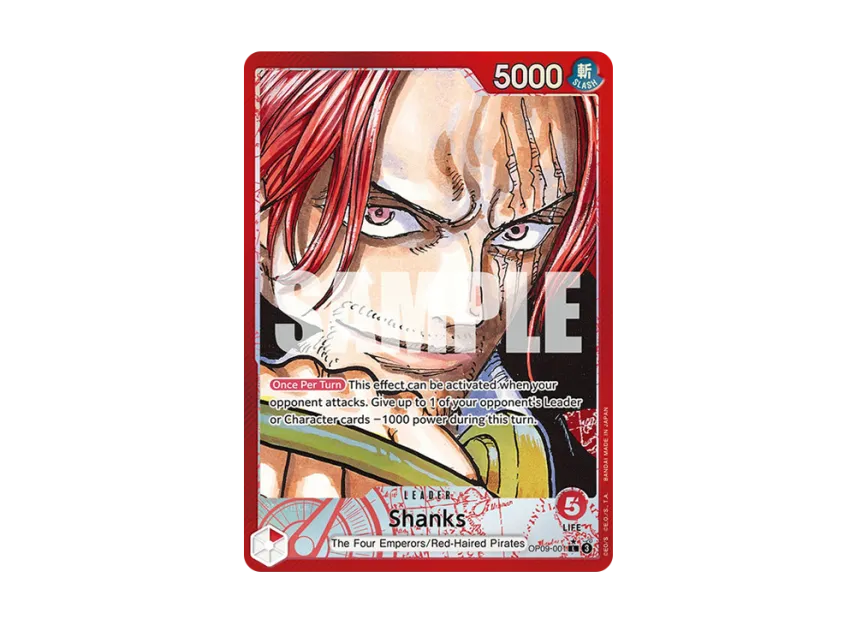 Shanks L-P [OP09-001] [EN] (Booster Pack "Emperors in the New World")