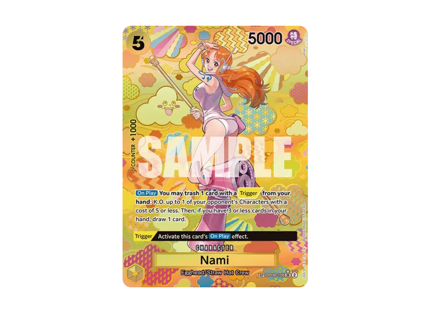 Nami SR-SPC [OP08-106] [EN] (Booster Pack "Emperors in the New World")