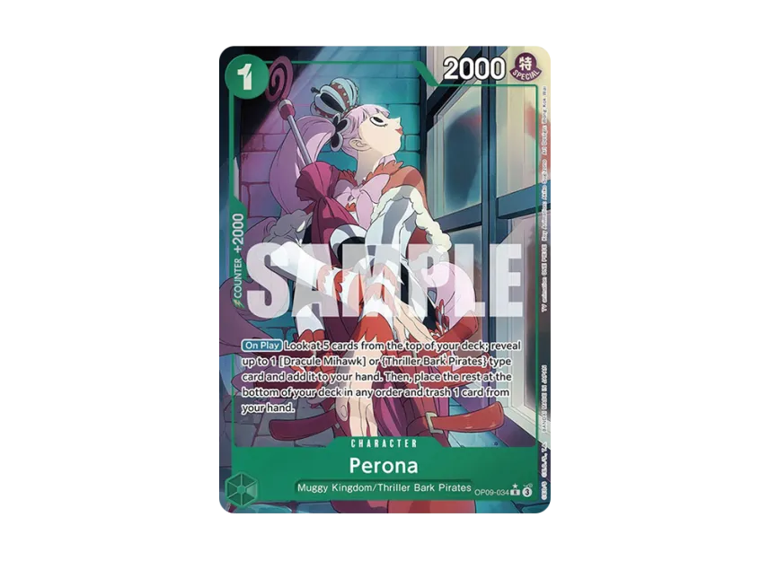 Perona R-P [OP09-034] [EN] (Booster Pack "Emperors in the New World")