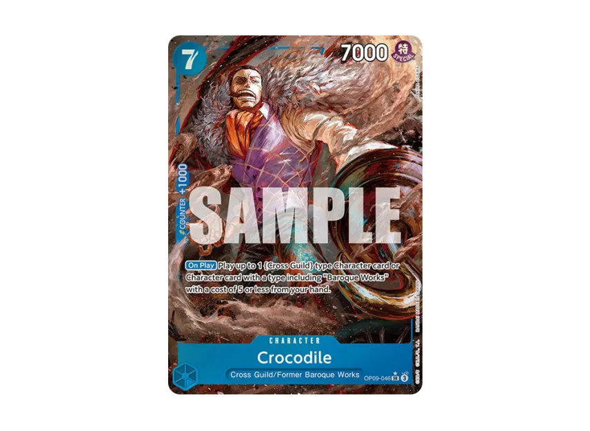 Crocodile SR-P [OP09-046] [EN] (Booster Pack "Emperors in the New World")