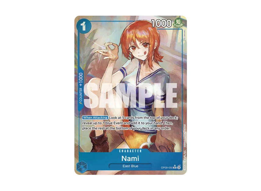 Nami R-P [OP09-050] [EN] (Booster Pack "Emperors in the New World")