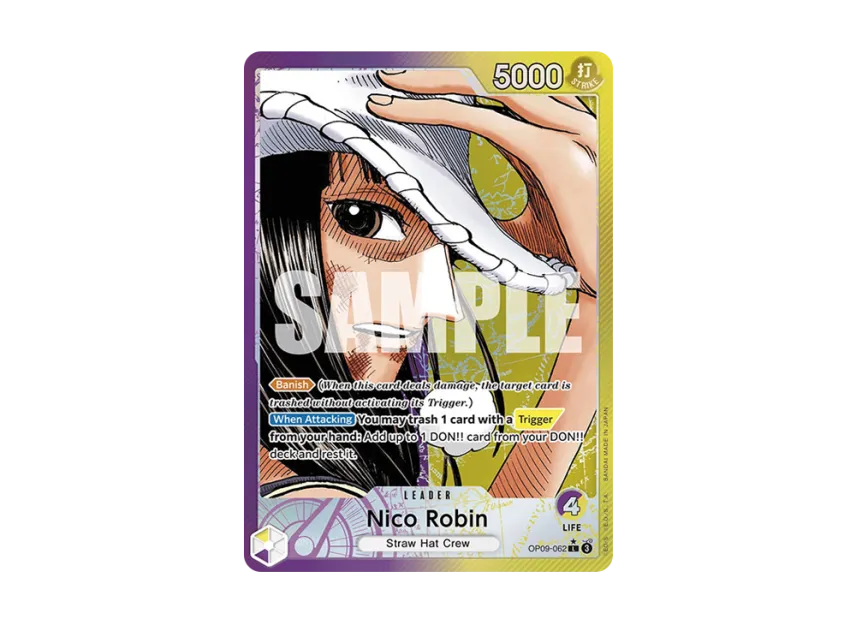Nico Robin L-P [OP09-062] [EN] (Booster Pack "Emperors in the New World")