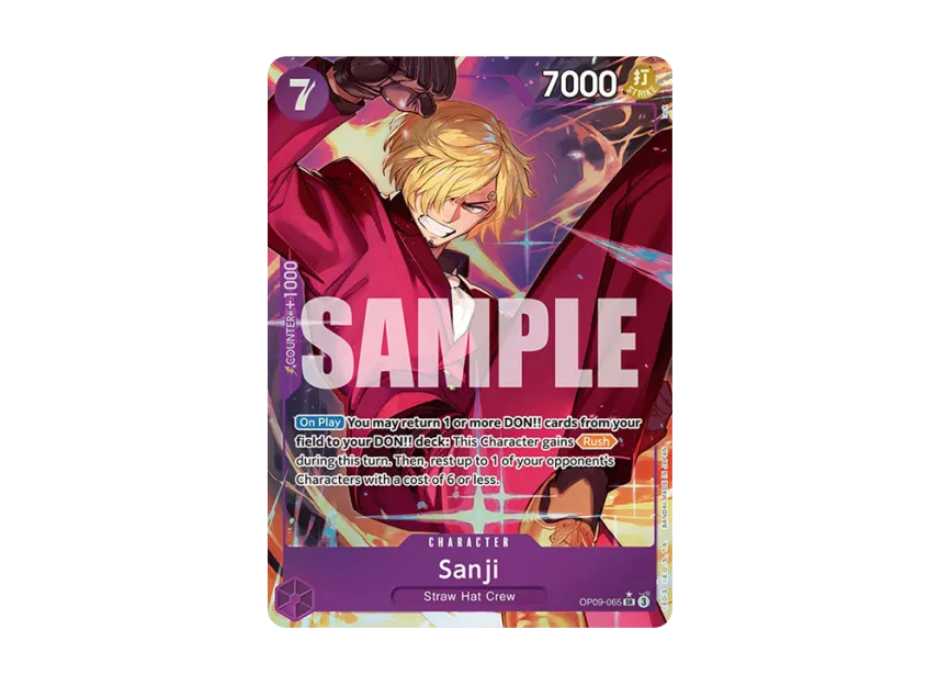 Sanji SR-P [OP09-065] [EN] (Booster Pack "Emperors in the New World")