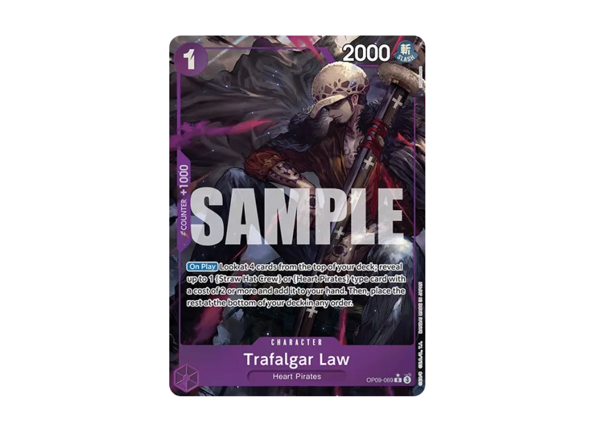 Trafalgar Law R-P [OP09-069] [EN] (Booster Pack "Emperors in the New World")