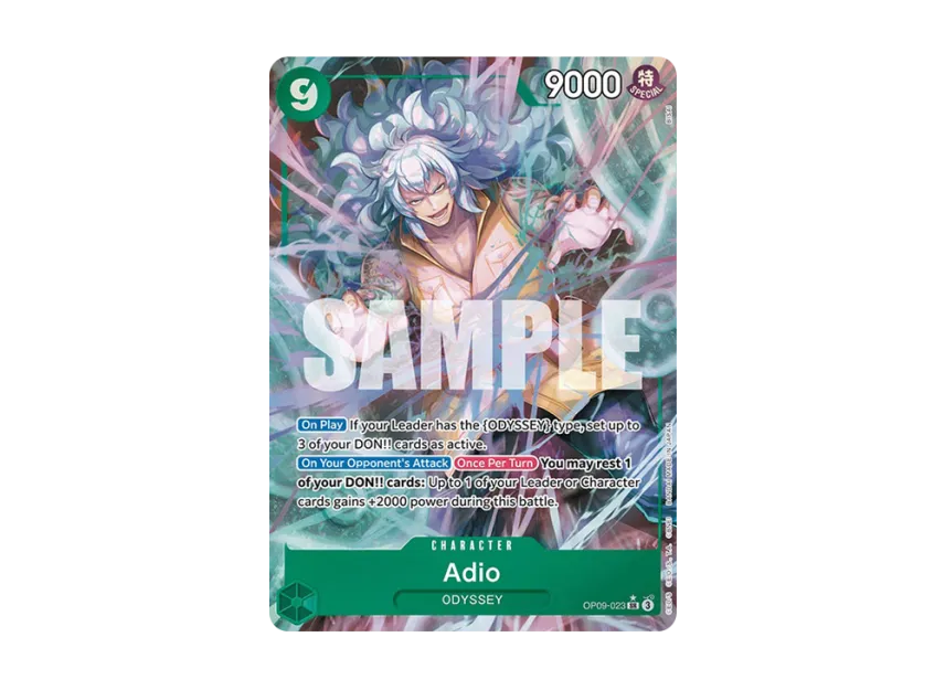 Adio SR-P [OP09-023] [EN] (Booster Pack "Emperors in the New World")
