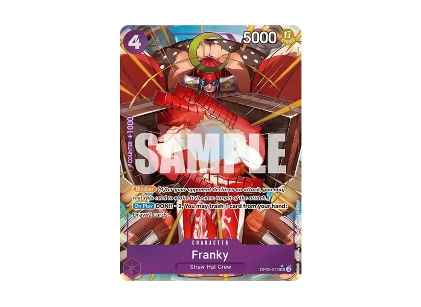 Franky SR-P [OP09-072] [EN] (Booster Pack "Emperors in the New World")