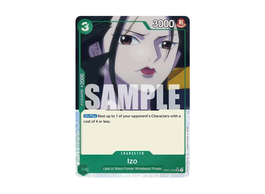 Izo UC : Full Art [OP01-033] [EN] (Premium Booster "ONE PIECE CARD THE BEST")