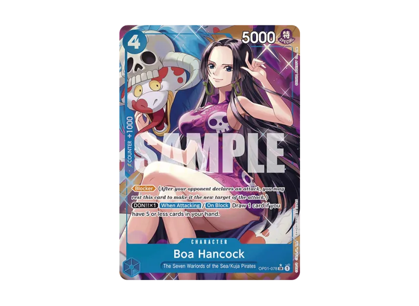 Boa Hancock SR-P [OP01-078] [EN] (Premium Booster "ONE PIECE CARD THE BEST")