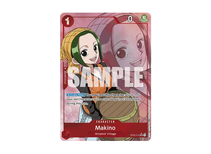 Makino UC : Full Art [OP02-015] [EN] (Premium Booster "ONE PIECE CARD THE BEST")