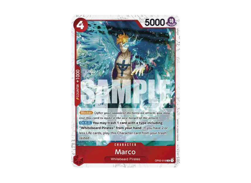 Marco R : Pirate Flag Foil [OP02-018] [EN] (Premium Booster "ONE PIECE CARD THE BEST")