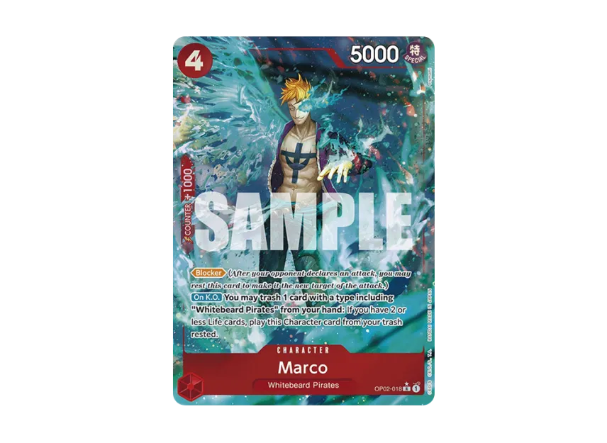 Marco R : Full Art [OP02-018] [EN] (Premium Booster "ONE PIECE CARD THE BEST")