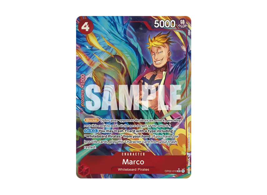 Marco R-P [OP02-018] [EN] (Premium Booster "ONE PIECE CARD THE BEST")