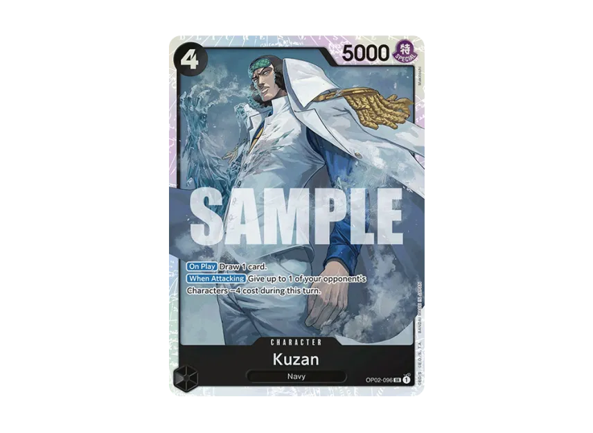 Kuzan SR [OP02-096] [EN] (Premium Booster "ONE PIECE CARD THE BEST")