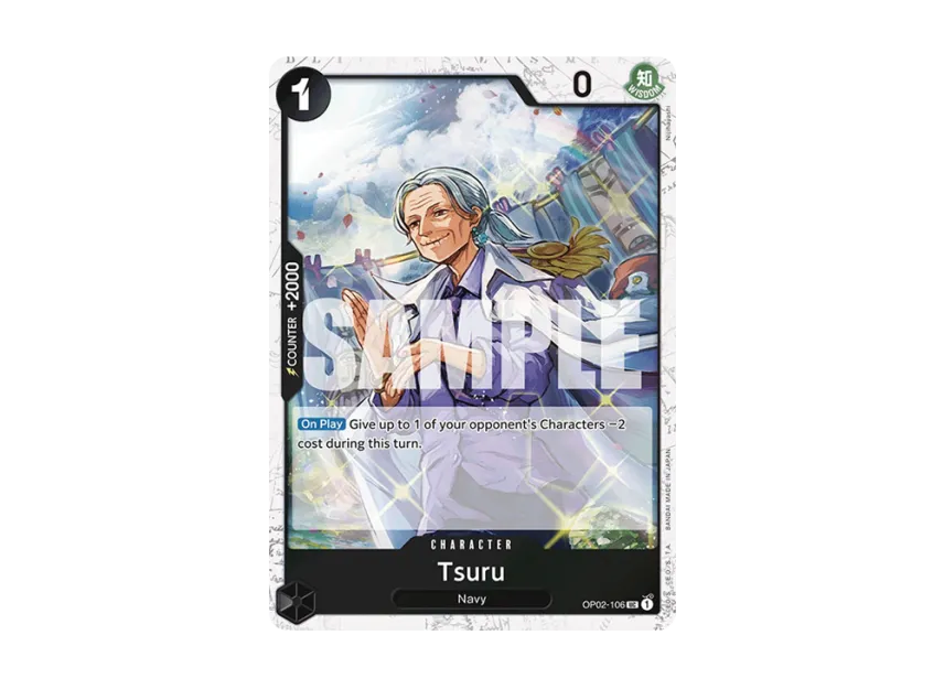 Tsuru UC : Pirate Flag Foil [OP02-106] [EN] (Premium Booster "ONE PIECE CARD THE BEST")