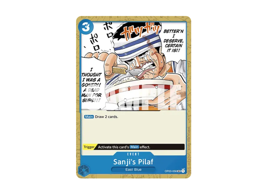 Sanji's Pilaf UC [OP03-056] [EN] (Premium Booster "ONE PIECE CARD THE BEST")