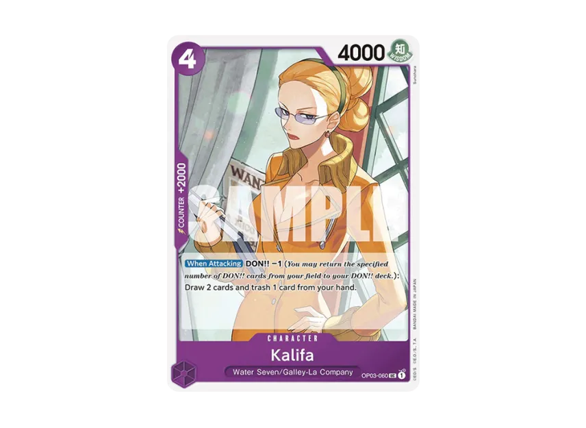 Kalifa UC [OP03-060] [EN] (Premium Booster "ONE PIECE CARD THE BEST")