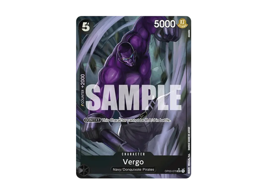 Vergo UC : Full Art [OP03-079] [EN] (Premium Booster "ONE PIECE CARD THE BEST")