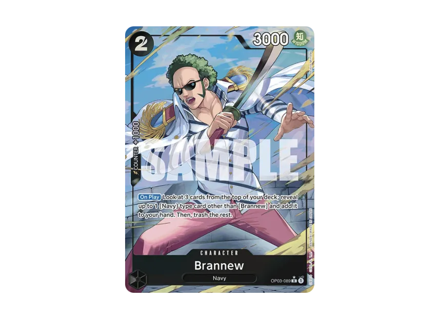 Brannew R-P [OP03-089] [EN] (Premium Booster "ONE PIECE CARD THE BEST")