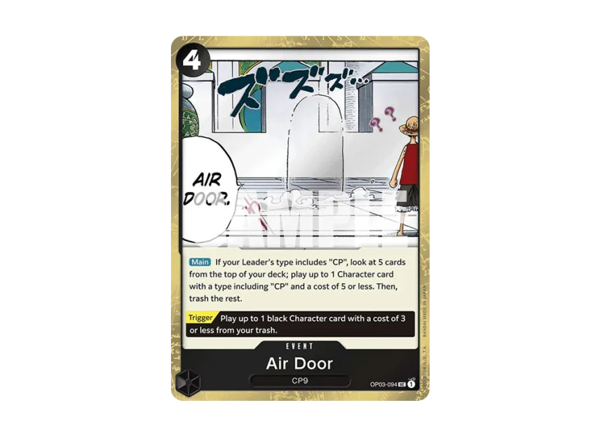 Air Door UC : Pirate Flag Foil [OP03-094] [EN] (Premium Booster "ONE PIECE CARD THE BEST")