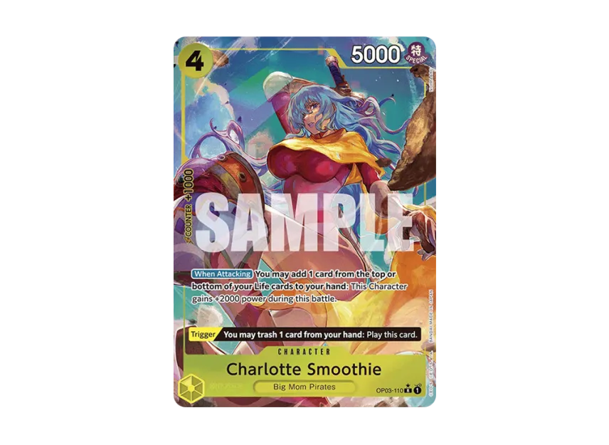 Charlotte Smoothie R : Full Art [OP03-110] [EN] (Premium Booster "ONE PIECE CARD THE BEST")