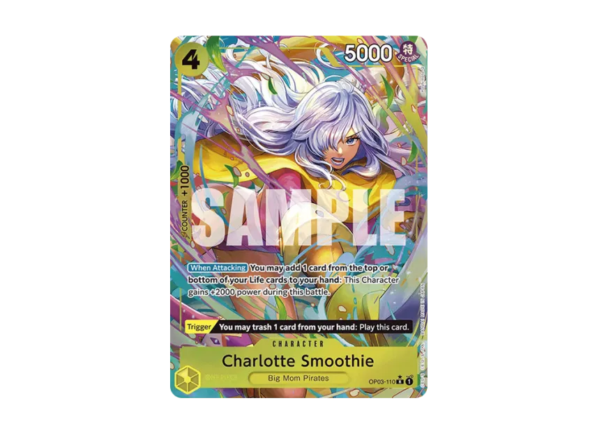Charlotte Smoothie R-P [OP03-110] [EN] (Premium Booster "ONE PIECE CARD THE BEST")
