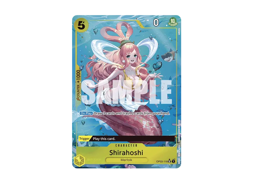 Shirahoshi UC : Full Art [OP03-116] [EN] (Premium Booster "ONE PIECE CARD THE BEST")