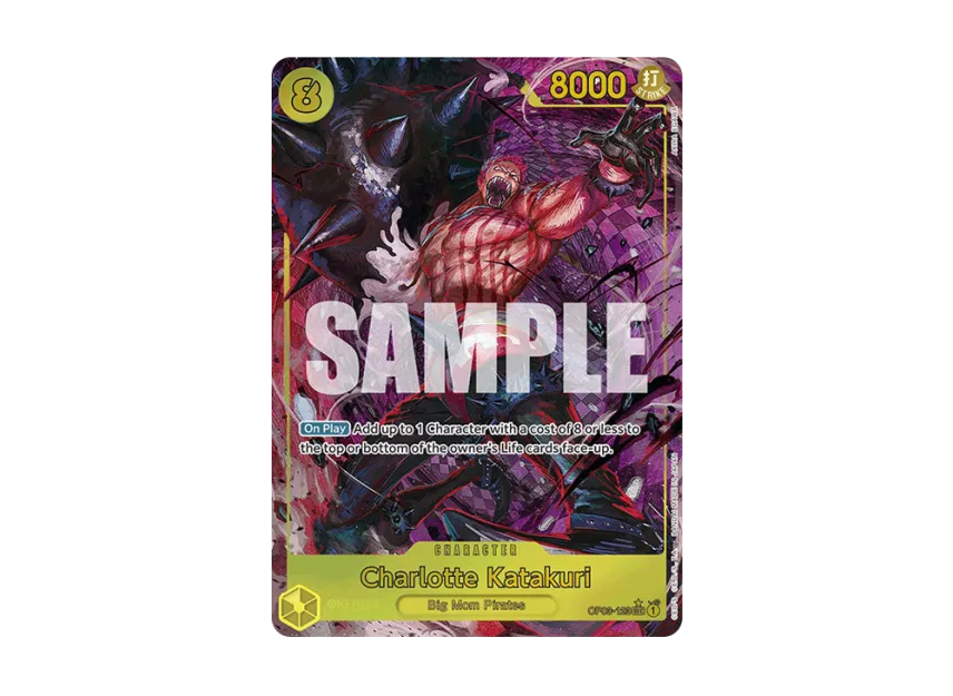 Charlotte Katakuri SEC-P [OP03-123] [EN] (Premium Booster "ONE PIECE CARD THE BEST")
