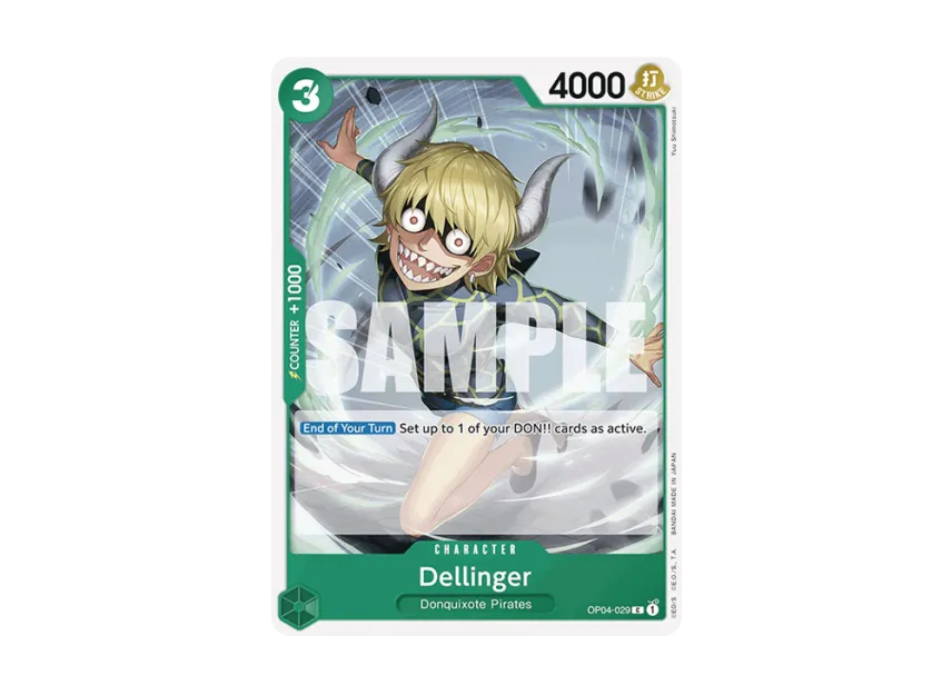 Dellinger C [OP04-029] [EN] (Premium Booster "ONE PIECE CARD THE BEST")