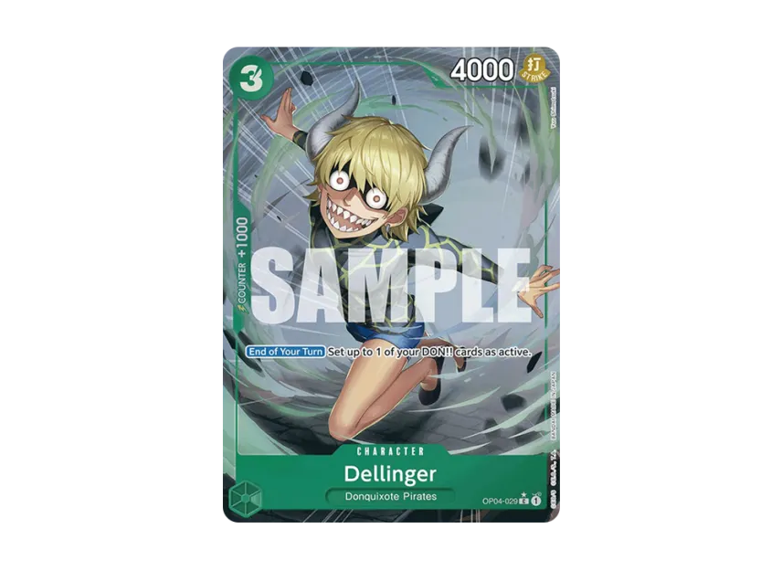 Dellinger C : Full Art [OP04-029] [EN] (Premium Booster "ONE PIECE CARD THE BEST")