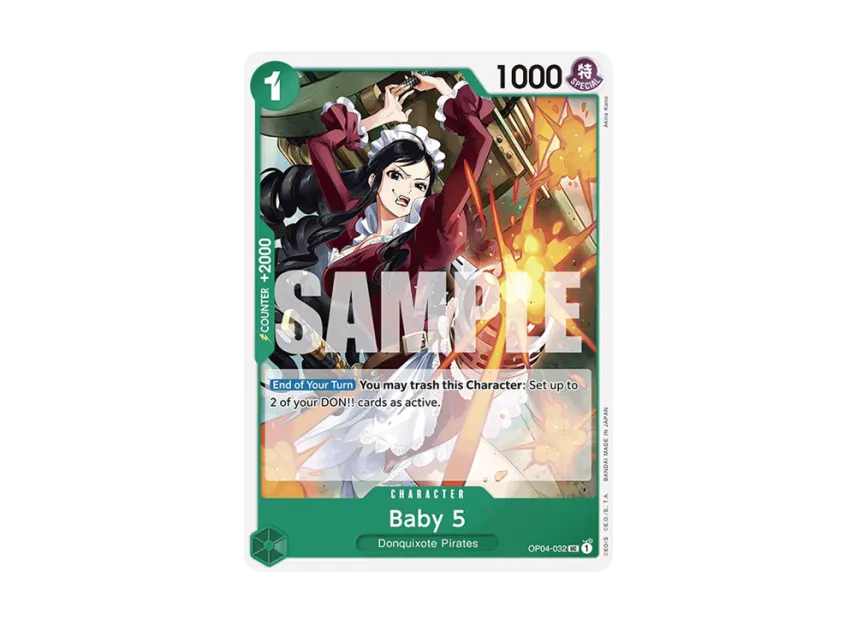 Baby 5 UC [OP04-032] [EN] (Premium Booster "ONE PIECE CARD THE BEST")