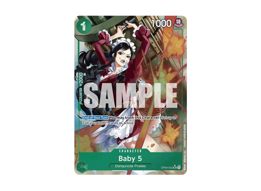 Baby 5 UC : Full Art [OP04-032] [EN] (Premium Booster "ONE PIECE CARD THE BEST")