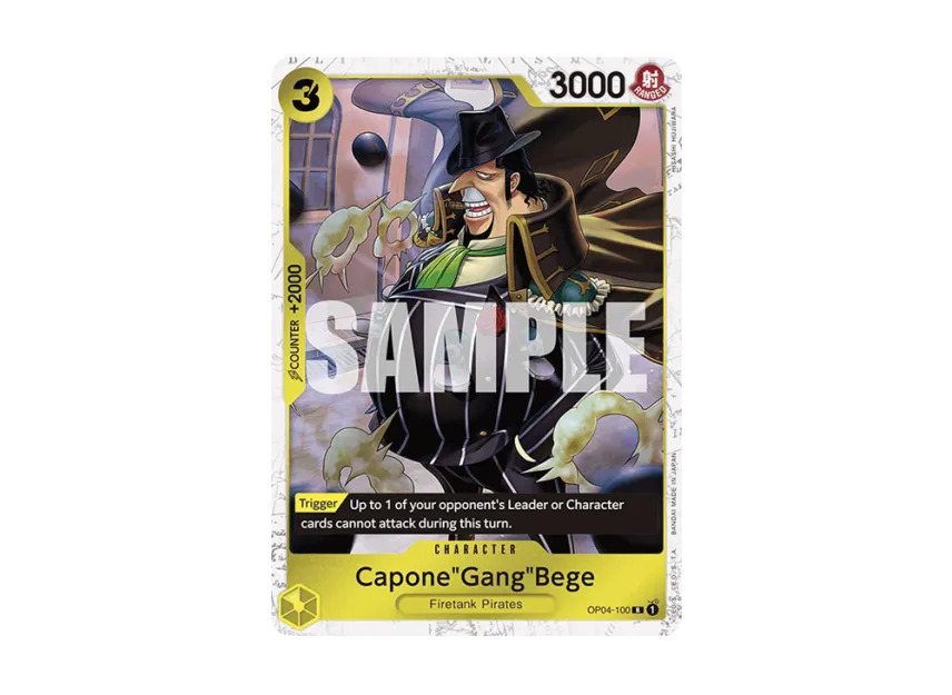 Capone"Gang"Bege R : Pirate Flag Foil [OP04-100] [EN] (Premium Booster "ONE PIECE CARD THE BEST")