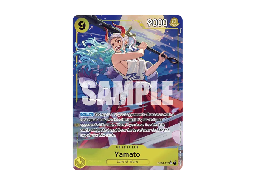 Yamato SR-P [OP04-112] [EN] (Premium Booster "ONE PIECE CARD THE BEST")