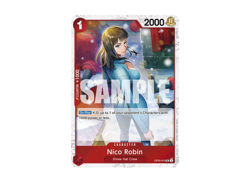 Nico Robin UC : Pirate Flag Foil [OP05-010] [EN] (Premium Booster "ONE PIECE CARD THE BEST")