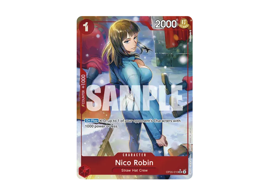 Nico Robin UC : Full Art [OP05-010] [EN] (Premium Booster "ONE PIECE CARD THE BEST")
