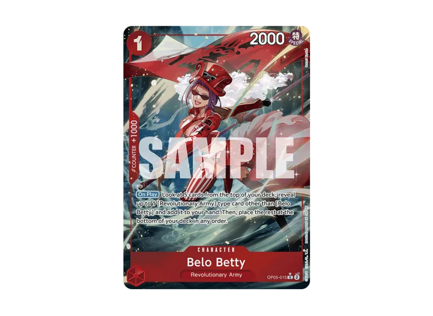 Belo Betty R : Full Art [OP05-015] [EN] (Premium Booster "ONE PIECE CARD THE BEST")