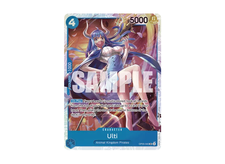 Ulti SR [OP05-043] [EN] (Premium Booster "ONE PIECE CARD THE BEST")