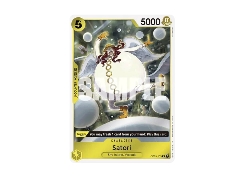 Satori R [OP05-105] [EN] (Premium Booster "ONE PIECE CARD THE BEST")