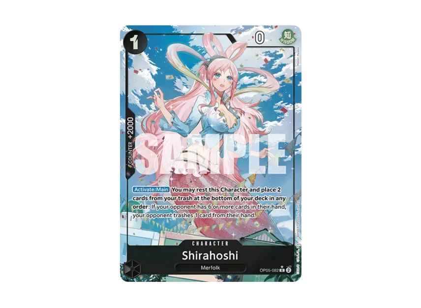 Shirahoshi R : Full Art [OP05-082] [EN] (Premium Booster "ONE PIECE CARD THE BEST")