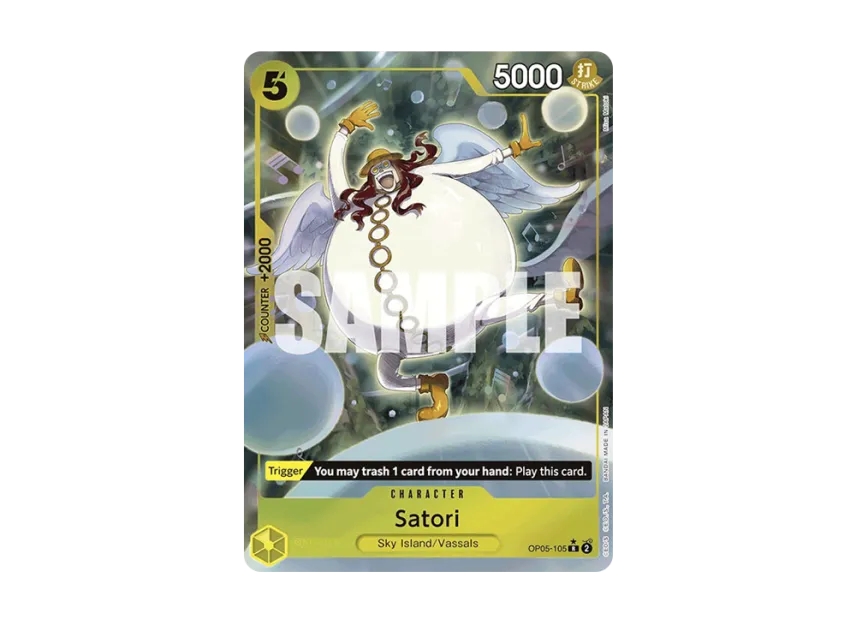 Satori R : Full Art [OP05-105] [EN] (Premium Booster "ONE PIECE CARD THE BEST")
