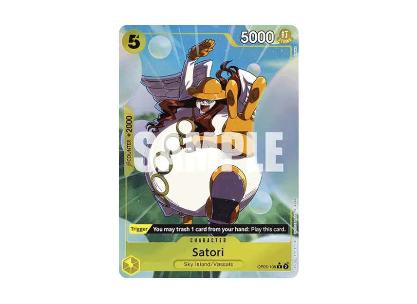 Satori R-P [OP05-105] [EN] (Premium Booster "ONE PIECE CARD THE BEST")