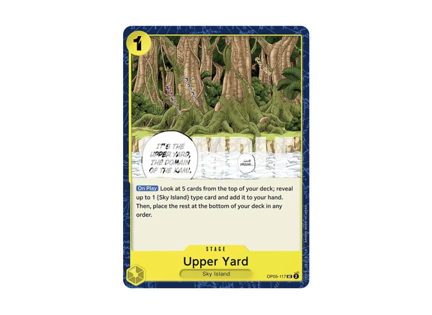 Upper Yard UC [OP05-117] [EN] (Premium Booster "ONE PIECE CARD THE BEST")