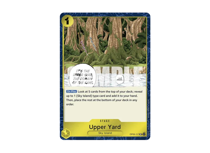 Upper Yard UC : Pirate Flag Foil [OP05-117] [EN] (Premium Booster "ONE PIECE CARD THE BEST")