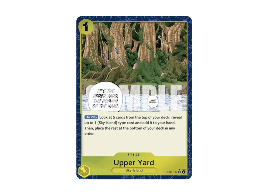 Upper Yard UC : Full Art [OP05-117] [EN] (Premium Booster "ONE PIECE CARD THE BEST")