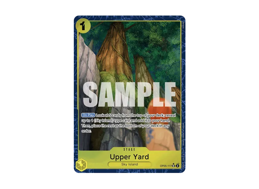 Upper Yard UC-P [OP05-117] [EN] (Premium Booster "ONE PIECE CARD THE BEST")