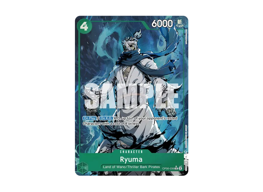 Ryuma R-P [OP06-036] [EN] (Premium Booster "ONE PIECE CARD THE BEST")