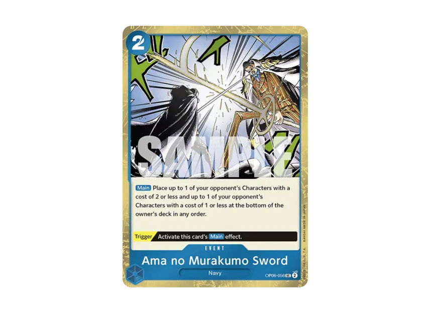 Ama no Murakumo Sword UC : Pirate Flag Foil [OP06-056] [EN] (Premium Booster "ONE PIECE CARD THE BEST")