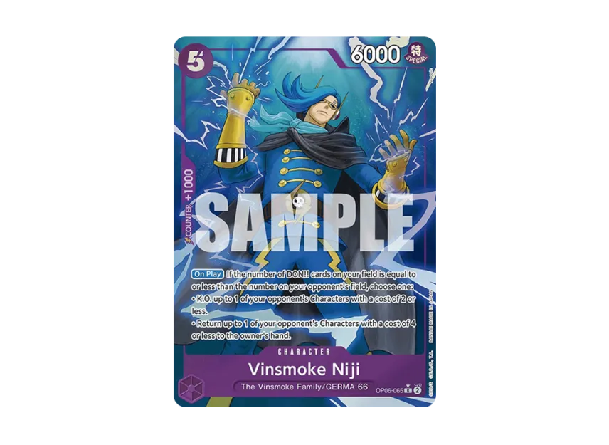 Vinsmoke Niji R : Full Art [OP06-065] [EN] (Premium Booster "ONE PIECE CARD THE BEST")