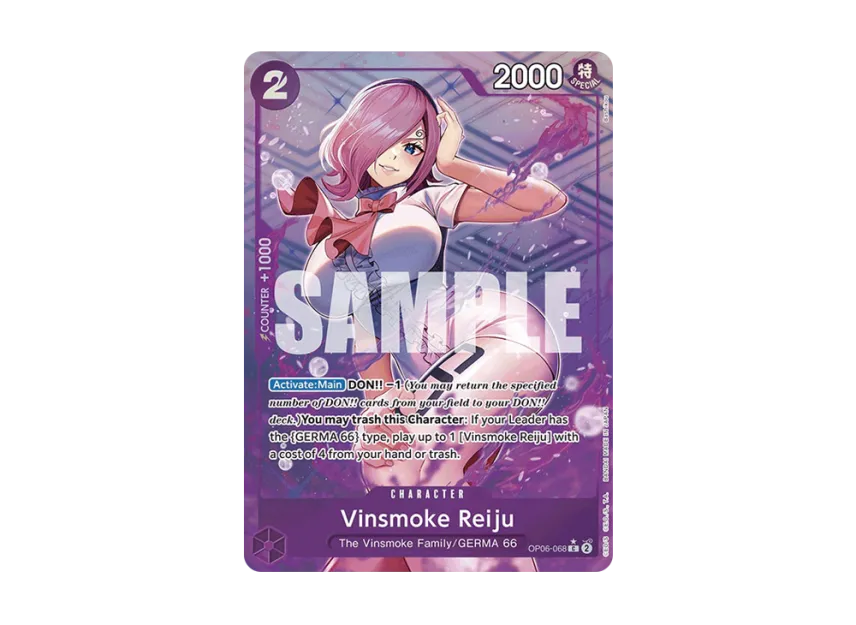 Vinsmoke Reiju C : Full Art [OP06-068] [EN] (Premium Booster "ONE PIECE CARD THE BEST")