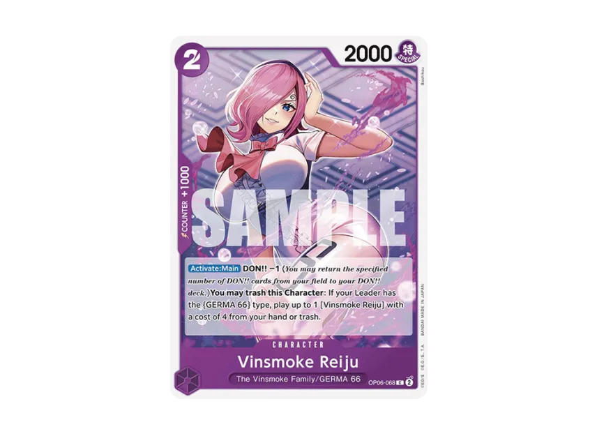 Vinsmoke Reiju C [OP06-068] [EN] (Premium Booster "ONE PIECE CARD THE BEST")